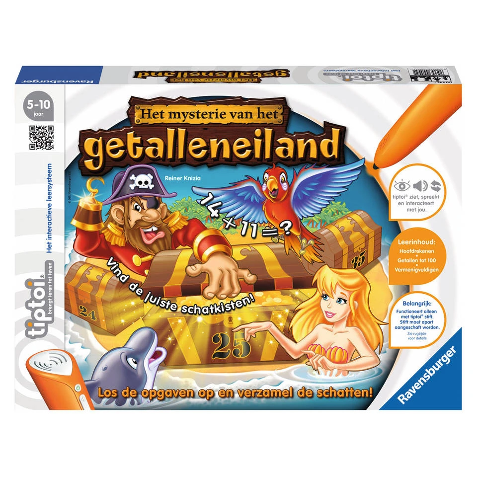 Ravensburger Tiptoi Het Mysterie Van Het Getalleneiland 3 Ravensburger Tiptoi Het Mysterie Van Het Getalleneiland
