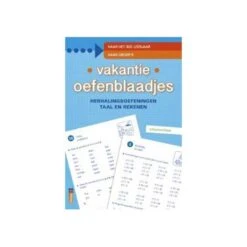 No Brand Vakantie Oefenblaadjes Naar Het 3e Leerjaar