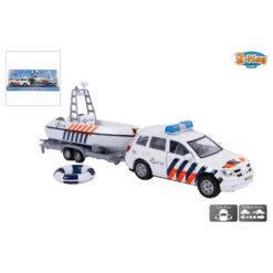 No Brand Politieauto Met Boot -Speelgoed Verkoopwinkel 1111426 26cce9ba