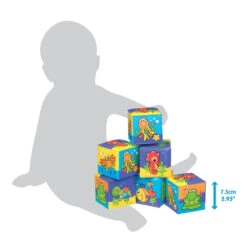 Playgro Zachte Blokken Waterdieren - Paars -Speelgoed Verkoopwinkel 1199883 ca9307e8