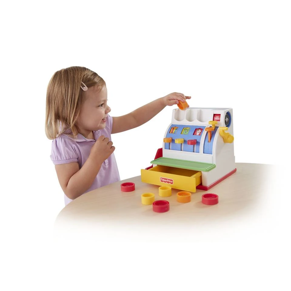 Fisher Price Fisher-Price Kassa - Multikleur 7 Fisher Price Fisher-Price Kassa - Multikleur - Afbeelding 5