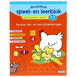 No Brand Reuzeleuk Speel- En Leerblok Eerste Tel- En Schrijfoefeningen