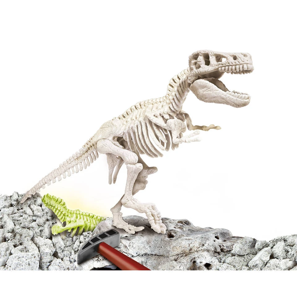 Clementoni Archeospel T-rex Fluoriserend 6 Clementoni Archeospel T-rex Fluoriserend - Afbeelding 4