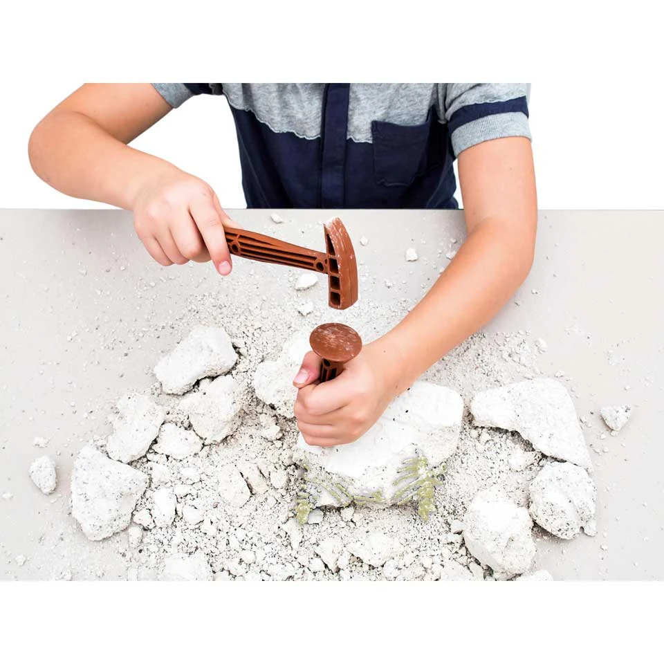 Clementoni Archeospel T-rex Fluoriserend 4 Clementoni Archeospel T-rex Fluoriserend - Afbeelding 2