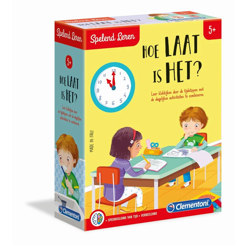 Clementoni Hoe Laat Is Het? 3 Clementoni Hoe Laat Is Het?