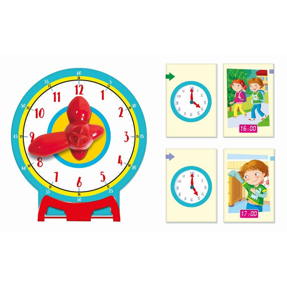 Clementoni Hoe Laat Is Het? 4 Clementoni Hoe Laat Is Het? - Afbeelding 2