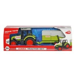 Dickie Toys Claas Tractor Met Aanhangwagen -Speelgoed Verkoopwinkel 1416020 f6b6f419