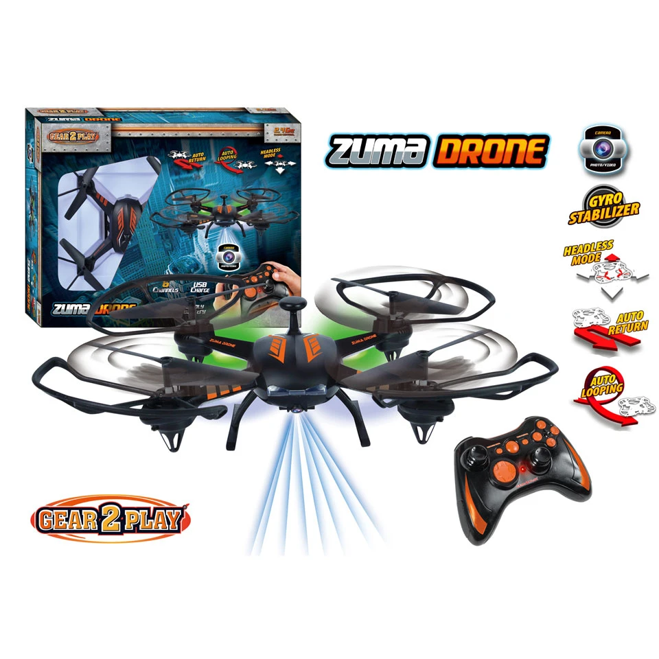 Gear2Play Zuma Drone Met Camera 4 Gear2Play Zuma Drone Met Camera - Afbeelding 2