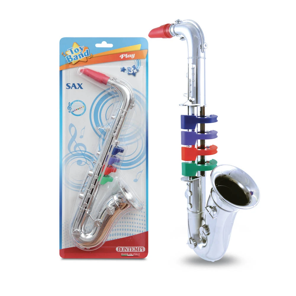 Bontempi Speelgoed Saxofoon Met 4 Toetsen 3 Bontempi Speelgoed Saxofoon Met 4 Toetsen