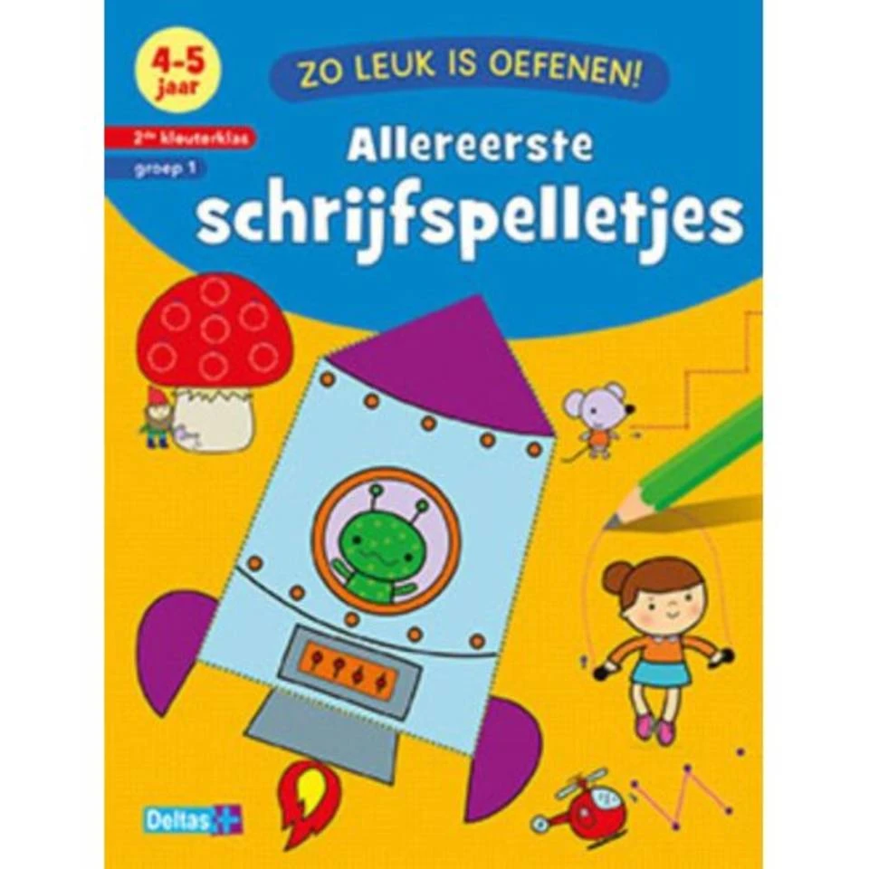 No Brand Zo Leuk Is Oefenen! Allereerste Schrijfspelletjes 3 No Brand Zo Leuk Is Oefenen! Allereerste Schrijfspelletjes