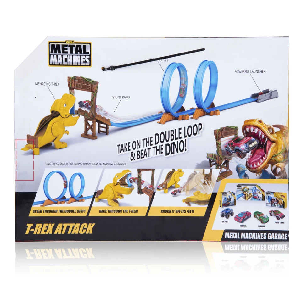 No Brand Metal Machines T-Rex Speelset 6 No Brand Metal Machines T-Rex Speelset - Afbeelding 4