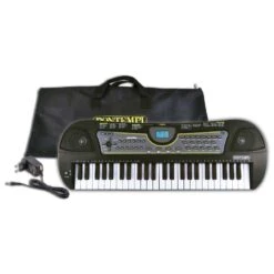 Bontempi Digitaal Keyboard Met Adaptor Tas Met 49 Midi Toetsen