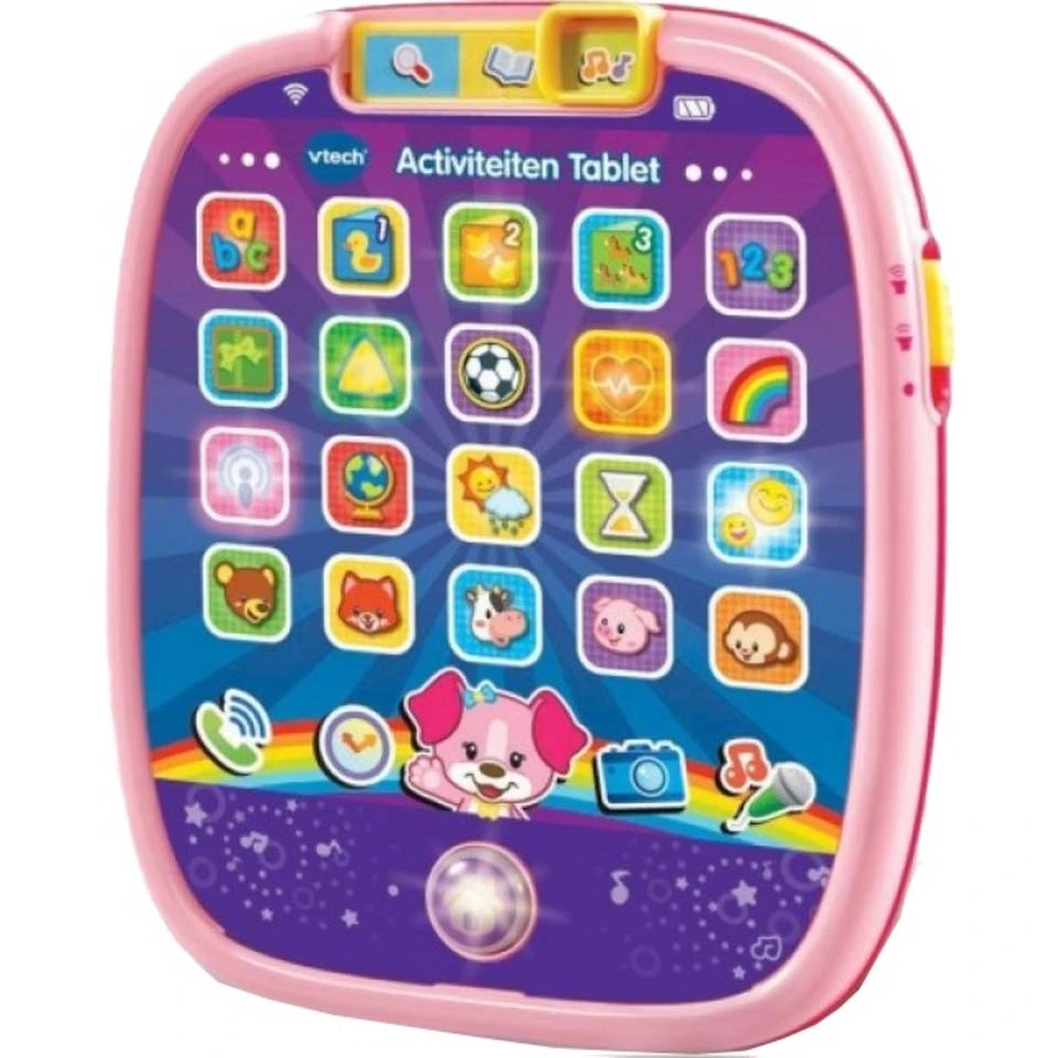 VTech Activiteitentablet Baby - 20 X 17 Cm - Roze 3 VTech Activiteitentablet Baby - 20 X 17 Cm - Roze