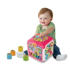 VTech Baby Activiteiten Kubus - Roze 9 VTech Baby Activiteiten Kubus - Roze -Speelgoed Verkoopwinkel 1813590 39016e46