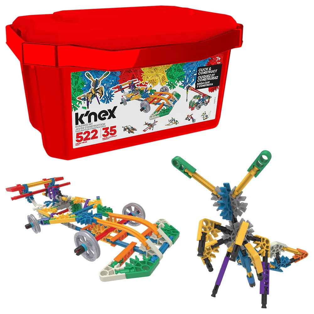 K'NEX Click En Construct Value Bouwset 522-delig 3 K'NEX Click En Construct Value Bouwset 522-delig