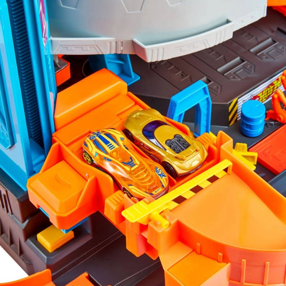 Hot Wheels Ultieme Garage + 2 Auto's 6 Hot Wheels Ultieme Garage + 2 Auto's - Afbeelding 4