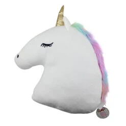 No Brand Eenhoorn Kussen - Wit