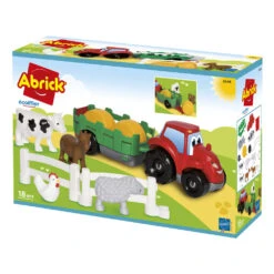 Abrick Tractor Met Aanhanger