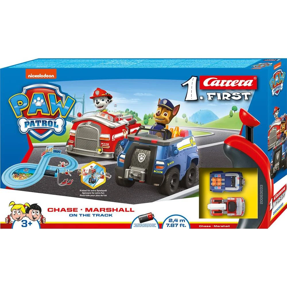Carrera First PAW Patrol Racebaan 3 Carrera First PAW Patrol Racebaan