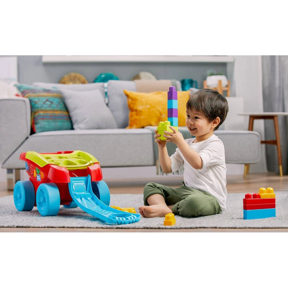 Mega Bloks Mijn Eerste Blokken Wagen Vormsorteerder 6 Mega Bloks Mijn Eerste Blokken Wagen Vormsorteerder - Afbeelding 4
