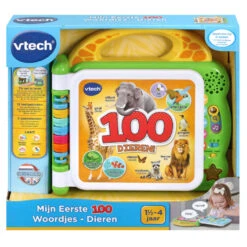 VTech Mijn Eerste 100 Woordjes Dieren -Speelgoed Verkoopwinkel 1981038 7935b360