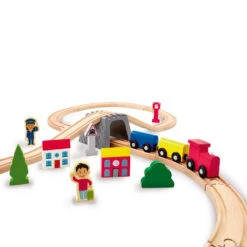 Woodlets Houten Treinset 30-delig -Speelgoed Verkoopwinkel 1981691 3f265933