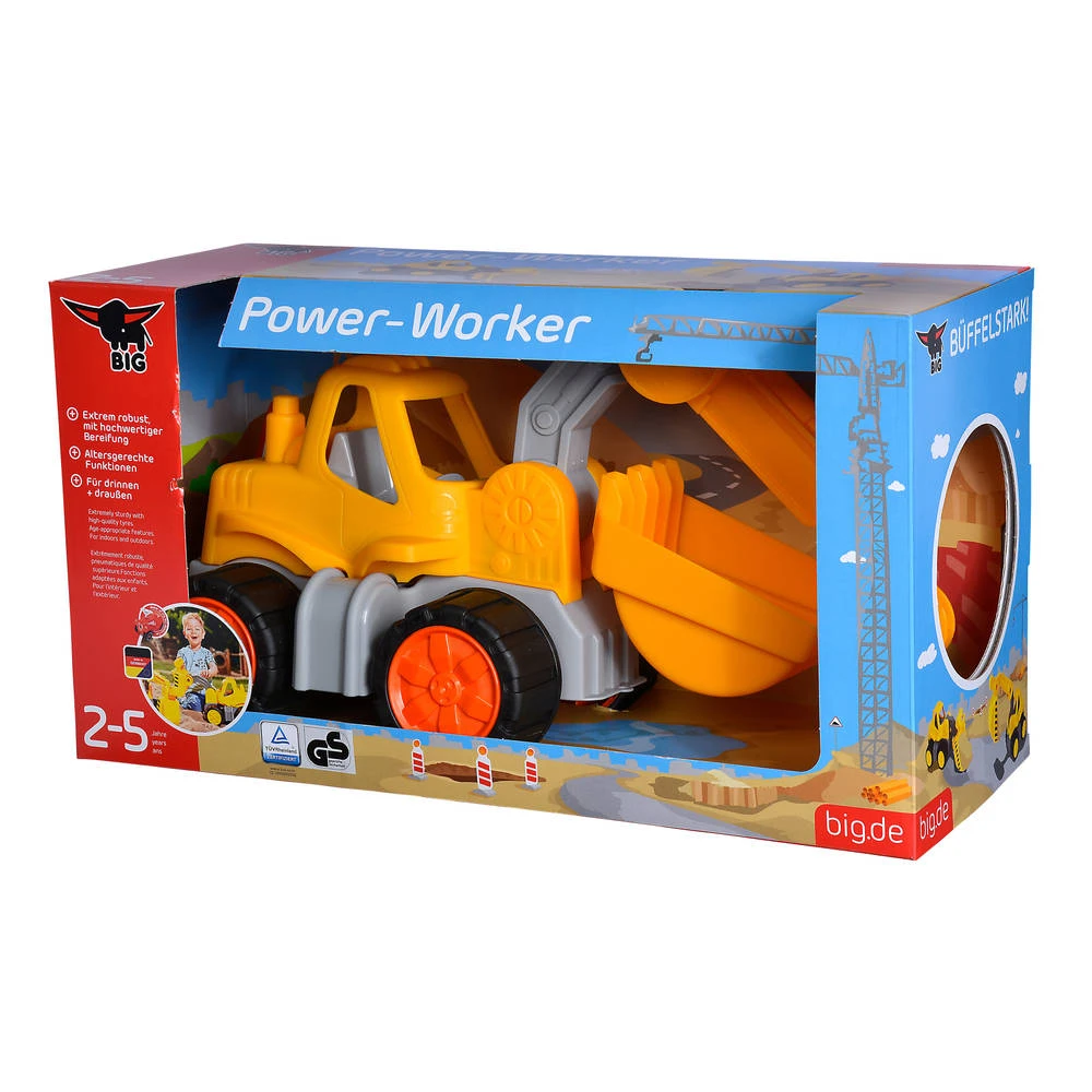 SIMBA BIG Power Worker Graafmachine - Geel 5 SIMBA BIG Power Worker Graafmachine - Geel - Afbeelding 3