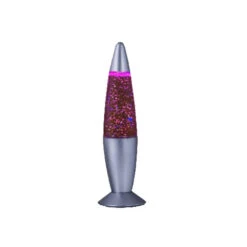 No Brand Mini Glitterlamp - Blauw