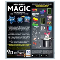 No Brand Goochelhoed En Konijn - 200 Trucs 6 No Brand Goochelhoed En Konijn - 200 Trucs -Speelgoed Verkoopwinkel 1983588 06933597