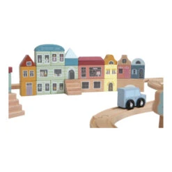 Little Dutch Little Railway Collection Blokkenstad 50-delig -Speelgoed Verkoopwinkel 1983922 8f79dc60