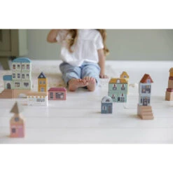 Little Dutch Little Railway Collection Blokkenstad 50-delig -Speelgoed Verkoopwinkel 1983922 d1a99829