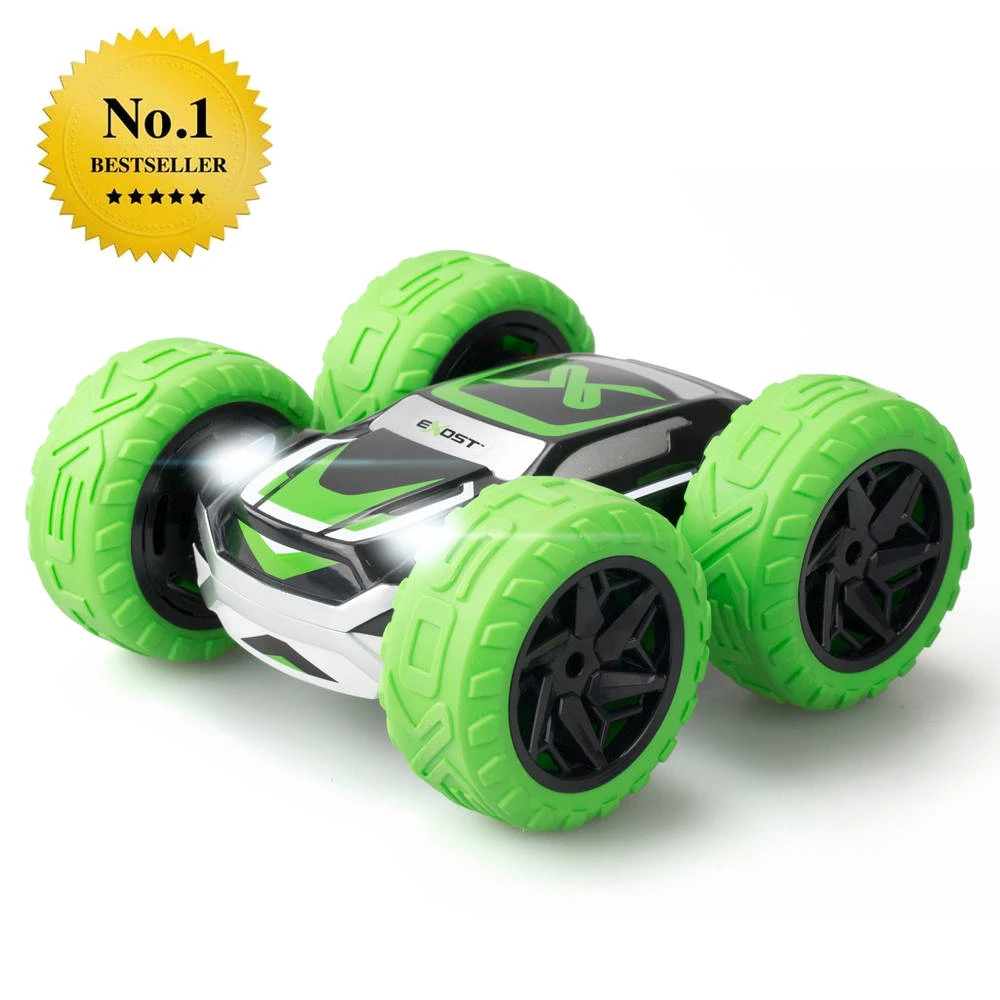 Silverlit Exost Op Afstand Bestuurbare Auto 360 Cross Stuntauto - Groen 5 Silverlit Exost Op Afstand Bestuurbare Auto 360 Cross Stuntauto - Groen - Afbeelding 3