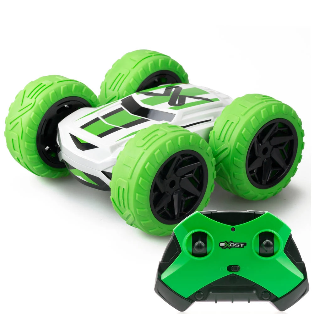Silverlit Exost Op Afstand Bestuurbare Auto 360 Cross Stuntauto - Groen 3 Silverlit Exost Op Afstand Bestuurbare Auto 360 Cross Stuntauto - Groen