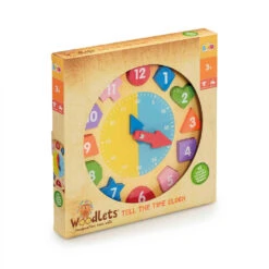 Woodlets Houten Vertel De Tijd Klok -Speelgoed Verkoopwinkel 1986754 b647109b