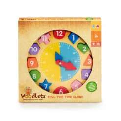 Woodlets Houten Vertel De Tijd Klok -Speelgoed Verkoopwinkel 1986754 fbffe065