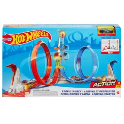 Hot Wheels Looping En Lancering Baanset