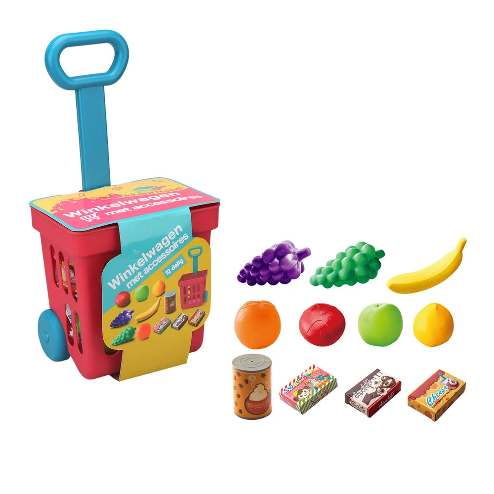 No Brand Speelgoed Winkelwagen 3 No Brand Speelgoed Winkelwagen