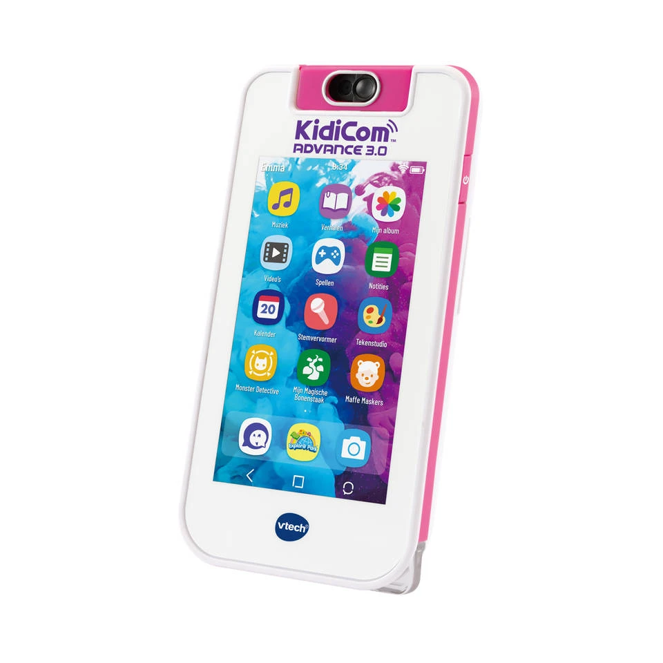 VTech KidiCom Advance 3.0 - Roze 4 VTech KidiCom Advance 3.0 - Roze - Afbeelding 2