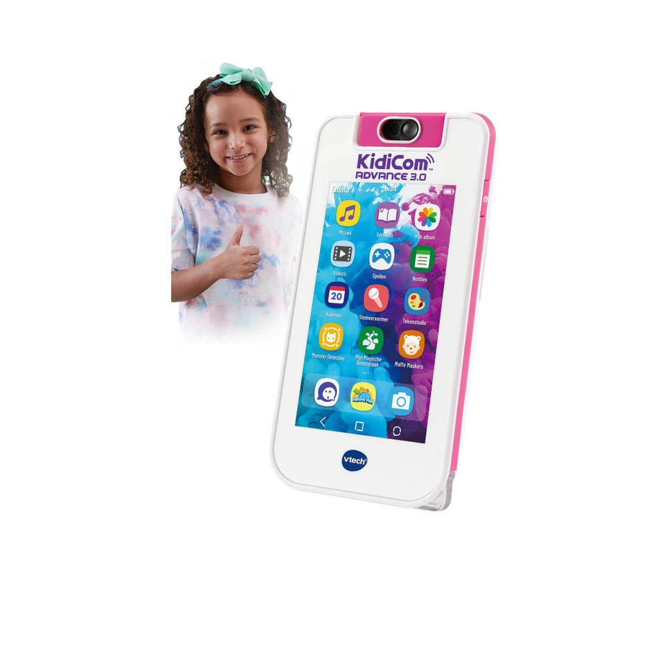 VTech KidiCom Advance 3.0 - Roze 5 VTech KidiCom Advance 3.0 - Roze - Afbeelding 3