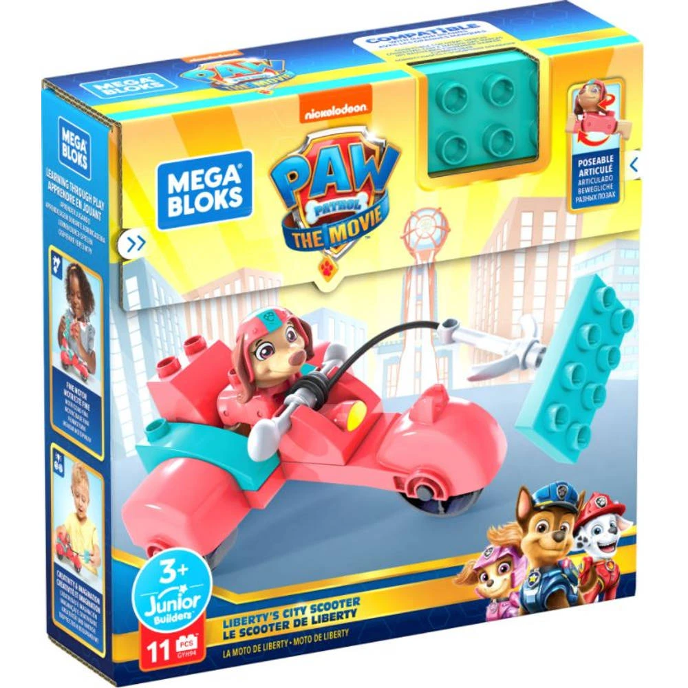 Mega Bloks PAW Patrol Liberty's Scooter 4 Mega Bloks PAW Patrol Liberty's Scooter - Afbeelding 2