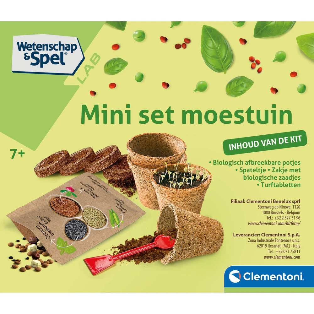 Clementoni Mini Set Moestuin 4 Clementoni Mini Set Moestuin - Afbeelding 2