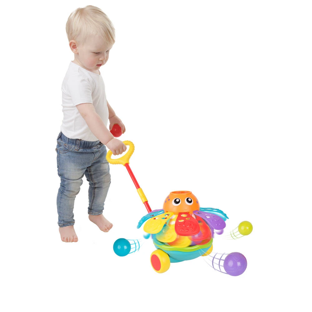 Playgro Lanceer En Duwstok Octopus 4 Playgro Lanceer En Duwstok Octopus - Afbeelding 2