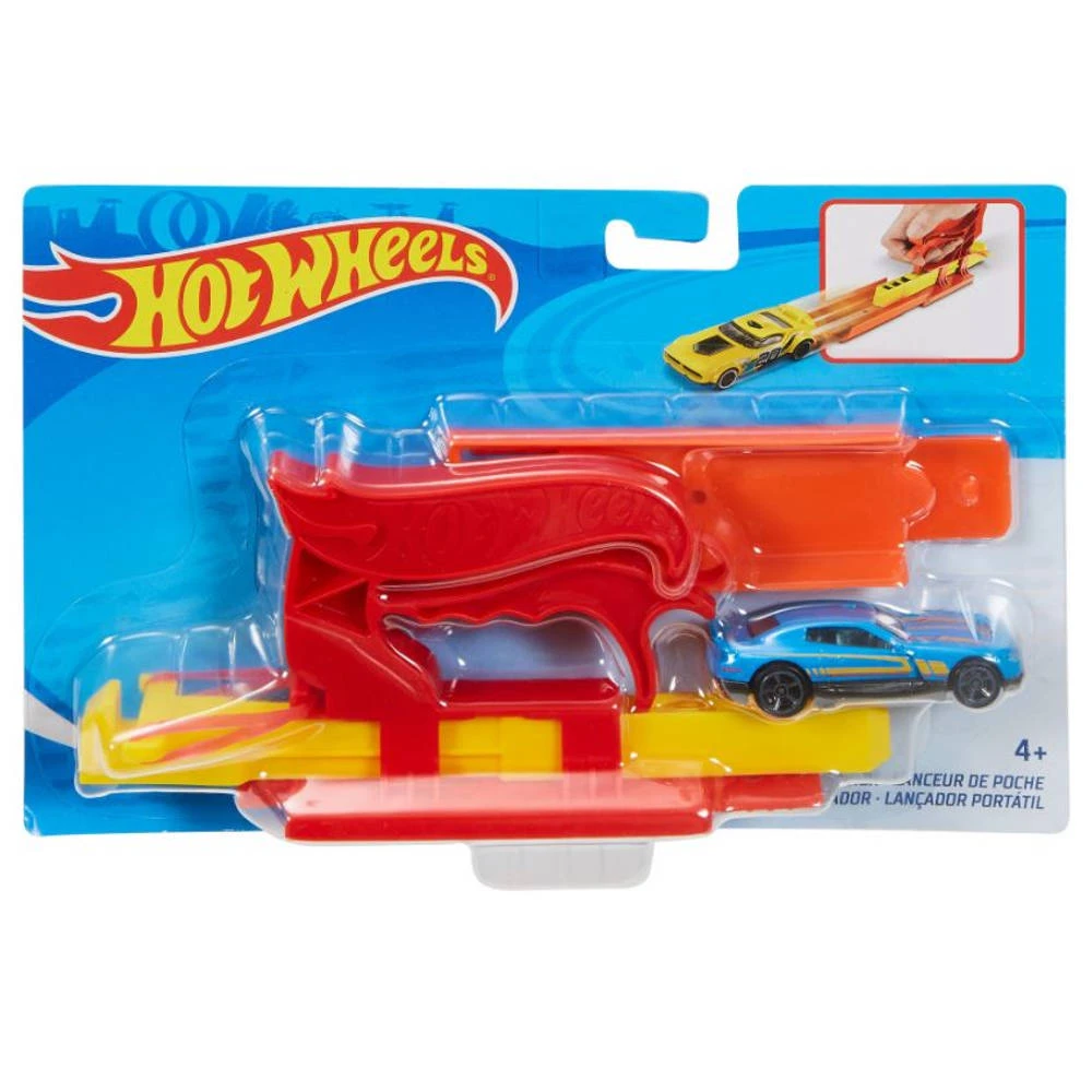 Hot Wheels Raketlanceerder En Auto 4 Hot Wheels Raketlanceerder En Auto - Afbeelding 2