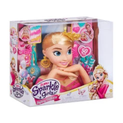No Brand Zuru Ultimate Sparkle Girlz Princess Hair Kaphoofd