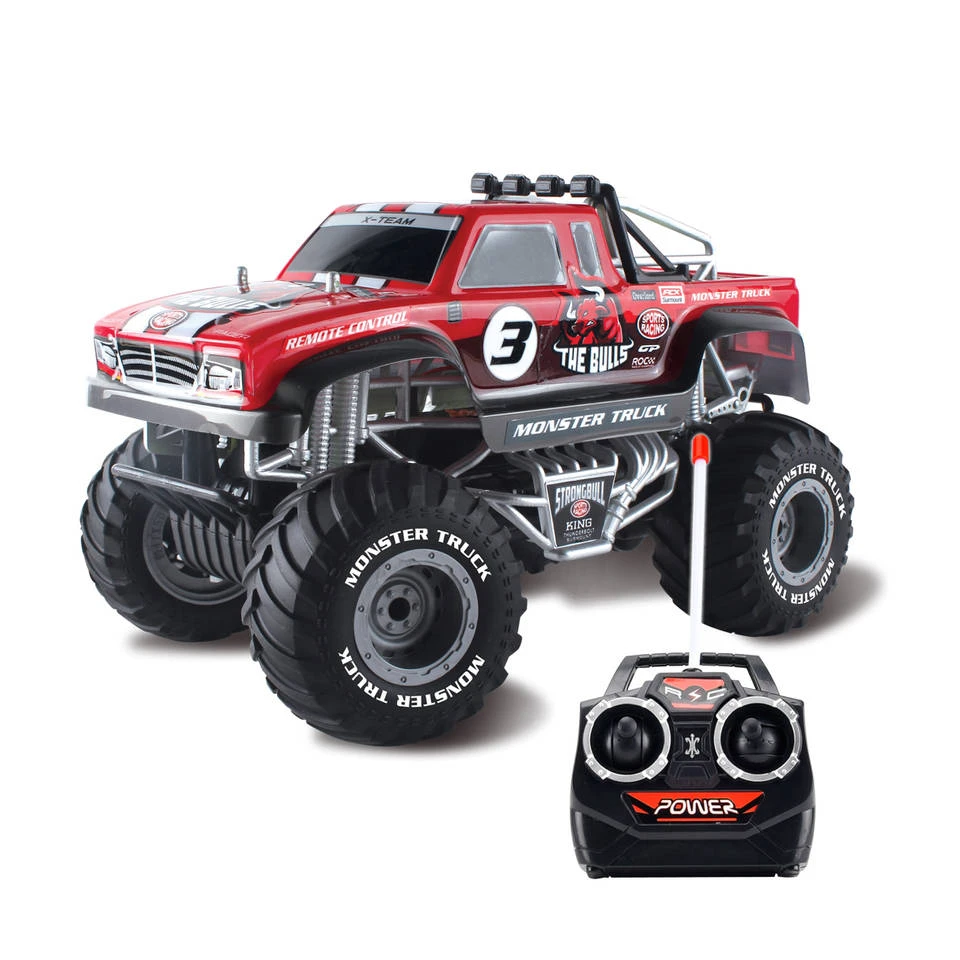 Gear2Play Op Afstand Bestuurbare Monster Truck Strong Bull - 1:12 3 Gear2Play Op Afstand Bestuurbare Monster Truck Strong Bull - 1:12