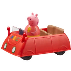 No Brand Peppa Pig Weebles Rode Auto -Speelgoed Verkoopwinkel 1993040 2d4c190e