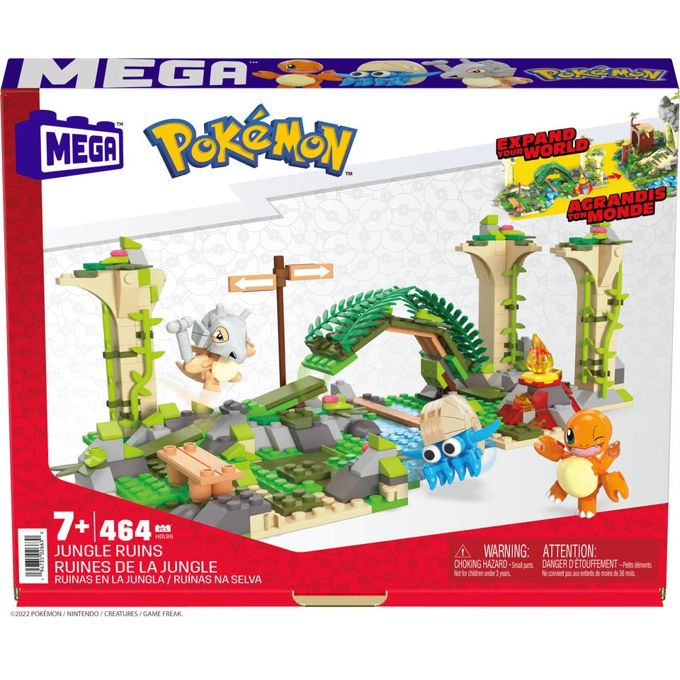 Mega Bloks Mega Construx Pokémon Forgotten Ruins Bouwset 3 Mega Bloks Mega Construx Pokémon Forgotten Ruins Bouwset