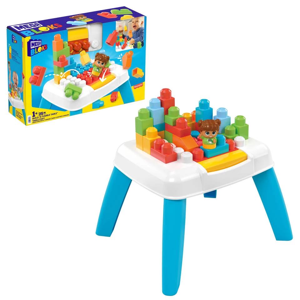 Mega Bloks Build ‘N Tumble Tafel 3 Mega Bloks Build ‘N Tumble Tafel