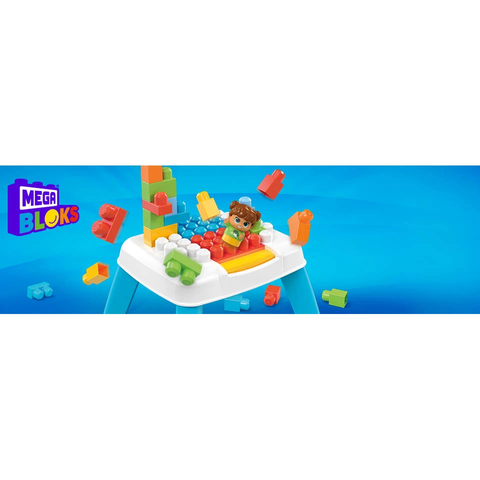 Mega Bloks Build ‘N Tumble Tafel 5 Mega Bloks Build ‘N Tumble Tafel - Afbeelding 3