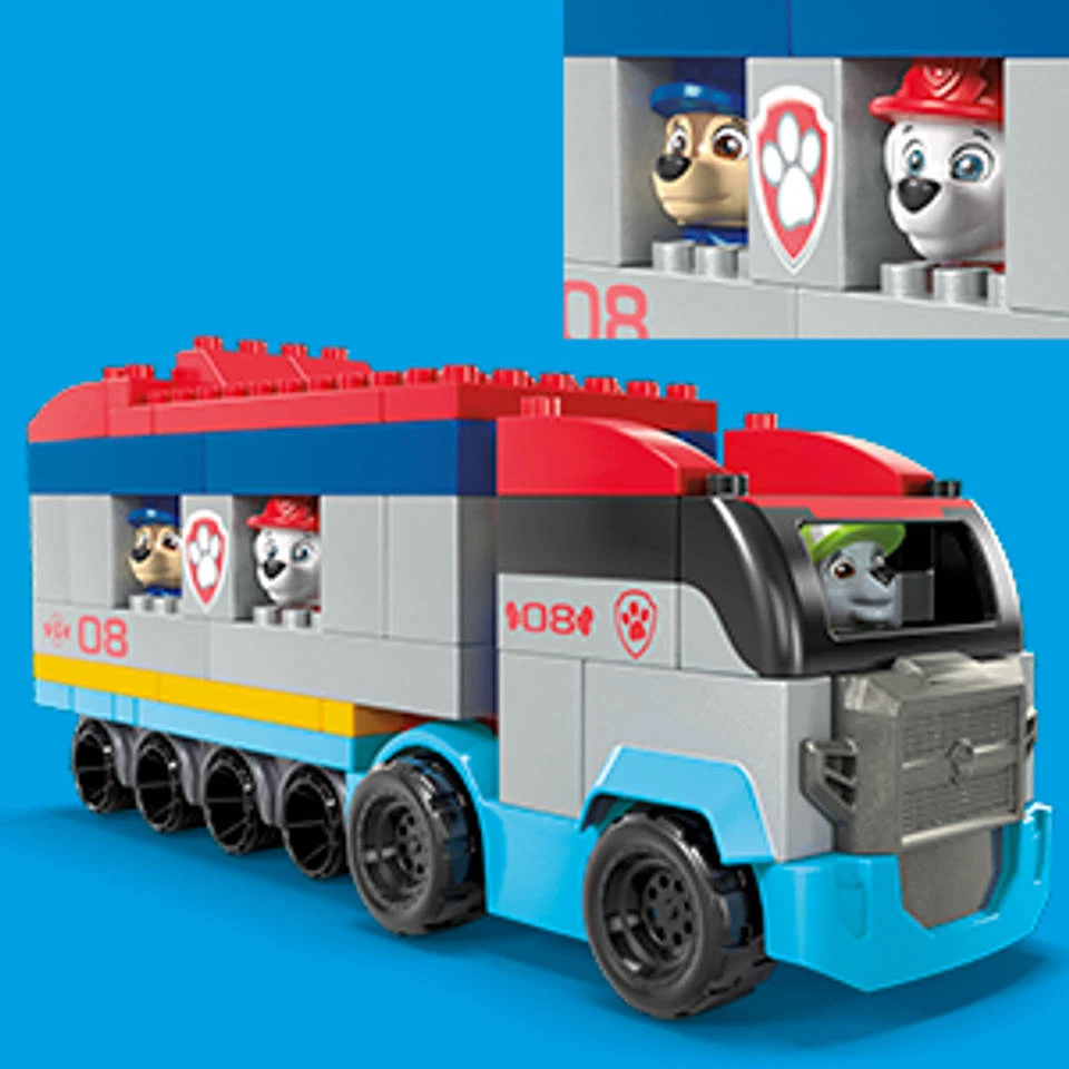 Mega Bloks PAW Patrol 2-in-1 PAW Patroller 8 Mega Bloks PAW Patrol 2-in-1 PAW Patroller - Afbeelding 6